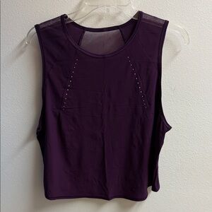 Lululemon Athletica Deep Purple Tank Top